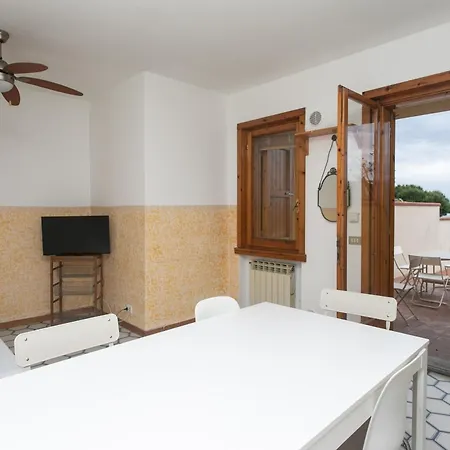 M445 - Marcelli, Trilocale Vista Mare Con Giardino Apartmán Marcelli